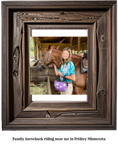 family horseback riding near me in Fridley, Minnesota